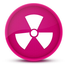Wall Mural - Radiation luxurious glossy pink round button abstract
