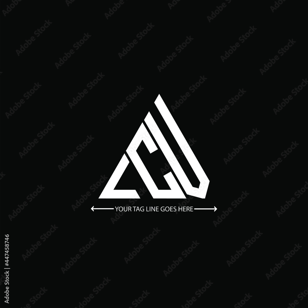 LCV letter logo creative design. LCV unique design Stock Vector | Adobe ...