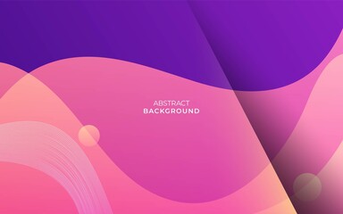 Wall Mural - abstract gradient wave vector background.