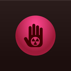 Poster - Radioactive Area - Sticker