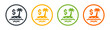 Island with dollar currency icon. Tax haven or fiscal paradise symbol graphic.