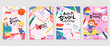 © TWINS DESIGN STUDIO - Back to school vector banners. Background design with children and education accessories element. Kids hand drawn flat design for poster , wallpaper, website and cover template.