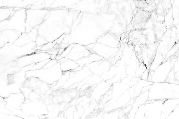 Wall Mural - White Marble texture abstract background pattern with high resolution.