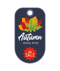 autumn special offer badge