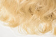 close up of wavy black to blonde two tone ombre style human hair lace wigs 