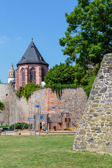 Sticker - Frankfurt-Höchst, Mainufer, Stadtmauer, 14.06.2017.