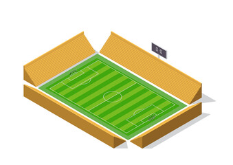 football or soccer stadium