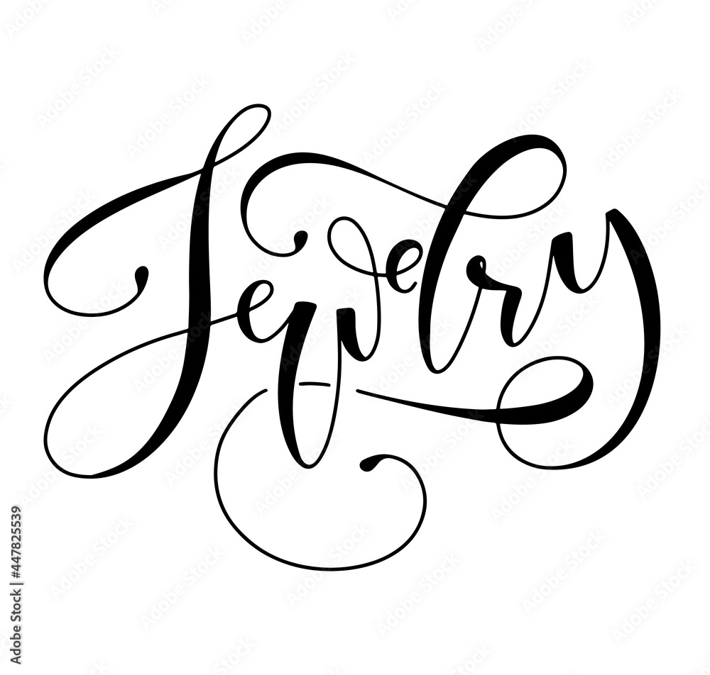 cy, black lettering isolated on white background, vector illustration ...