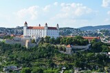 Fototapeta Na sufit - Vista del Castillo de Bratislava