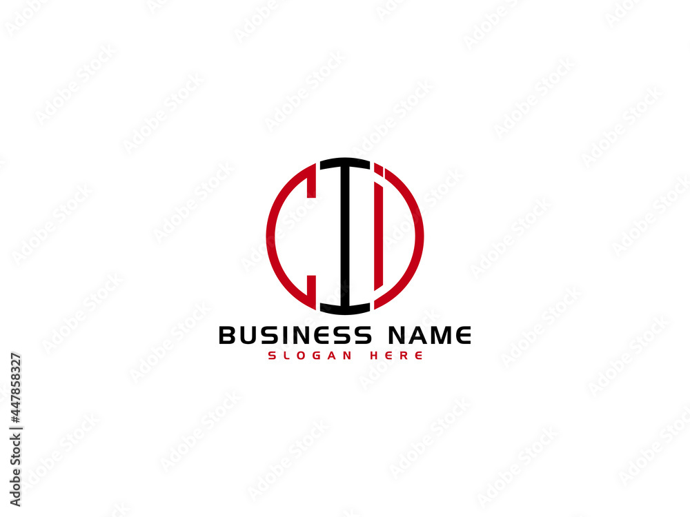 Letter CII Logo Icon Vector Image Design For New Business Stock Vector ...