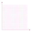 © Alla - Grid paper. Mathematical graph. Cartesian coordinate system with x-axis, y-axis. Squared background with color lines. Geometric pattern for school, education. Lined blank on transparent background
