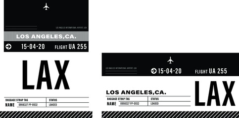 LAX ticket