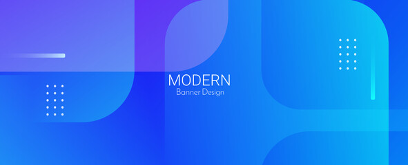 Abstract geometric elegant blue modern pattern colorful background