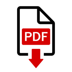 Poster - Download Pdf file icon. Pdf download button.