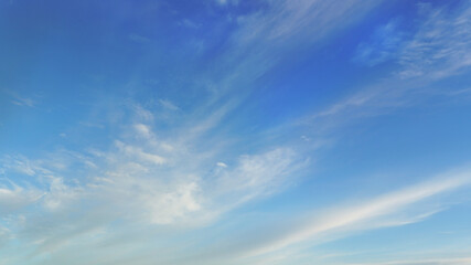 Wall Mural - lovely white clouds and blue sky suitable for background
