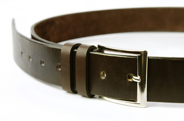 Men's belt made of genuine leather.