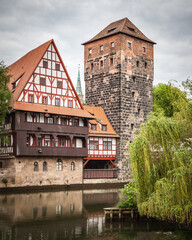 Wall Mural - View of Nuremberg in Germany.