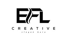 Letter EFL Creative Logo Design Vector	