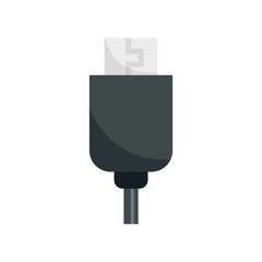 Poster - phone usb cable icon flat isolated vector
