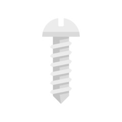 Poster - Phone screw icon flat isolated vector