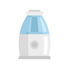Poster - Comfort air purifier icon flat isolated vector