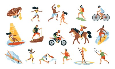 Sticker - Summer Sport Set