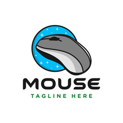 Sticker - computer mouse technology illustration logo