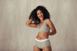 © Jacob Lund - Young woman enjoying being in her natural body