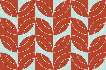 Poster - Repetitive Abstract Vector Pattern Design