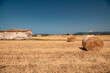 Balle di fieno a fine luglio in sud Italia