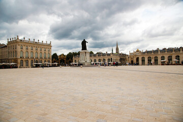 Wall Mural - nancy, france. view of place stanislas, unesco list, 18th century