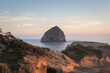 © Sean - haystack rock landscape in pacific city, oregon coast
