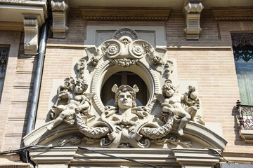 Wall Mural - France Toulouse ville facade architecture sculpture remarquable