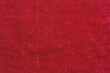 texture of old velvet fabric red for background or wallpaper
