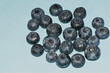 Blueberries abstract