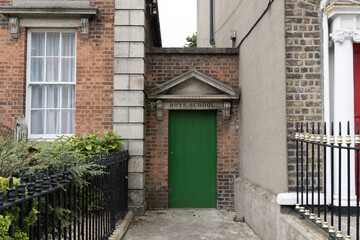 entrance to the house