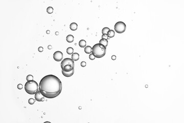 Wall Mural - Clear bubbles