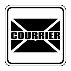 Sticker - Logo courrier.