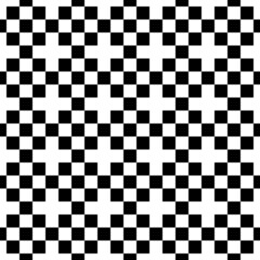 Poster - Checker minimal ornament on white background. Vector.