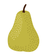 Poster - fresh pear fruit