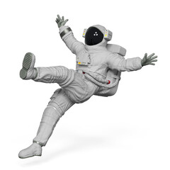 Wall Mural - astronaut is falling down
