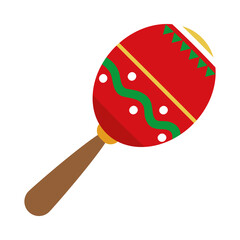 Poster - mexican maraca icon