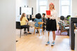 © Hernandez & Sorokina/Stocksy - Self-confident Woman With Disability At Modern Startup Office