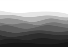 Background Sample Black Wave Gradient Transition Wall