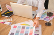 © Pixel-Shot - Graphic designer working in office