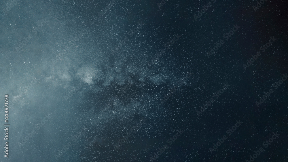 Beautiful milky way in the night sky Stock Photo | Adobe Stock