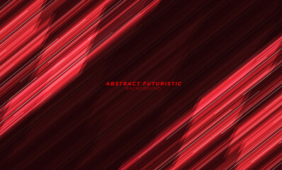 Wall Mural - Background power of technology design and futuristic geometric perspective design. Abstract futuristic and tech background, Abstract art wallpaper. Vector illustration.