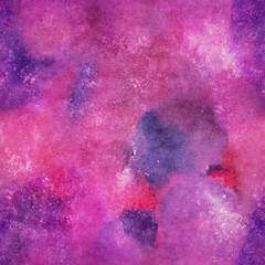 Wall Mural - pink purple abstract watercolor seamless pattern texture for digital art graphic design and backgrou