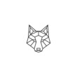 © mikaelo - geometric wolf head vector