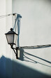 Streetlamp with cables